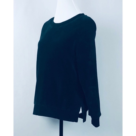 All Black Fuzzy Top - Picture 2 of 5